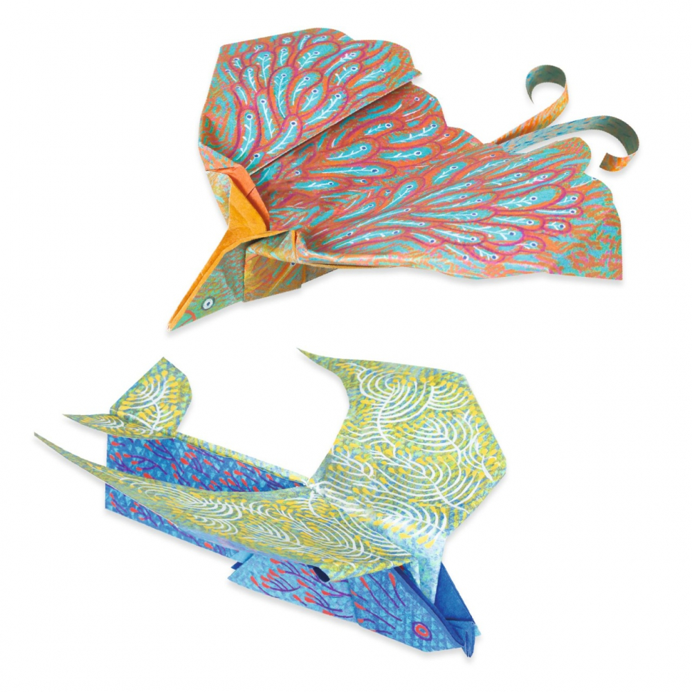 Joc creativ origami Pasari inaripate, Djeco [3]
