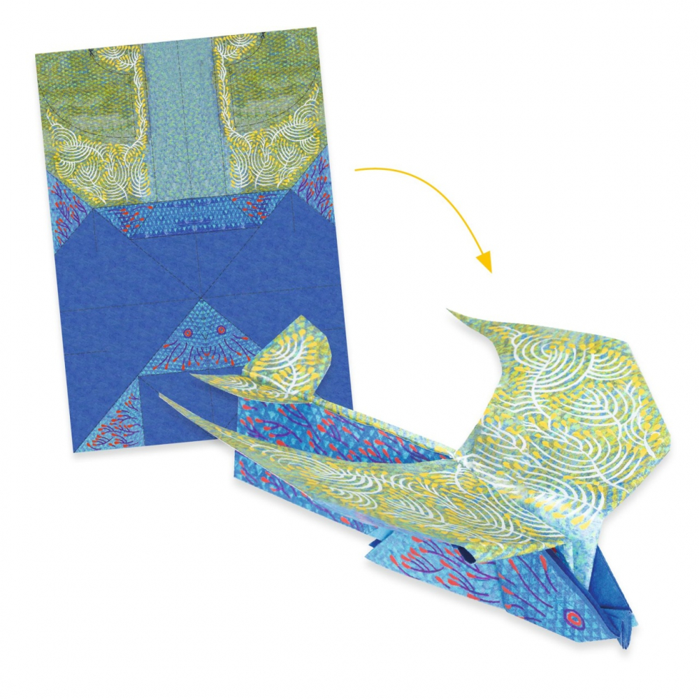 Joc creativ origami Pasari inaripate, Djeco [4]