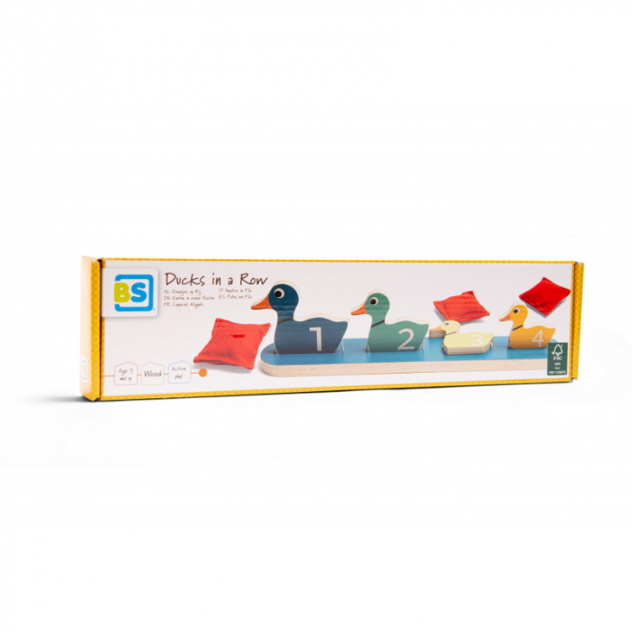 Joc de Aruncare și Îndemânare - Doboară Rațuștele, Lemn [5]