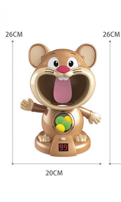 Joc de aruncat la tinta cu sunete si lumini-Loveste Hamsterul [4]