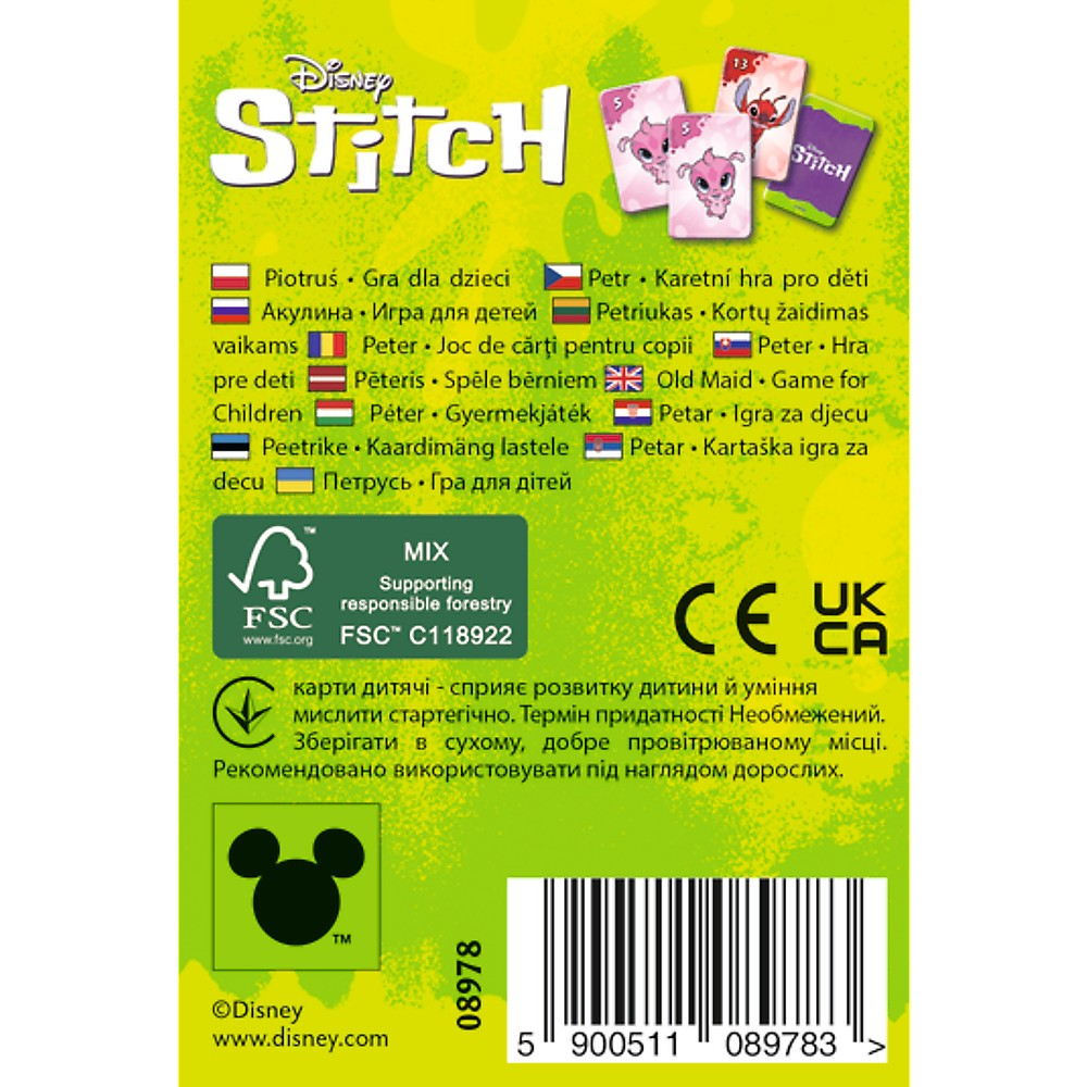 JOC DE CARTI PACALICI STITCH [3]