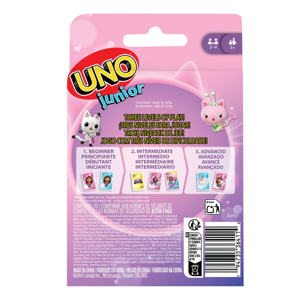 JOC DE CARTI UNO JUNIOR GABBYS DOLLHOUSE [7]