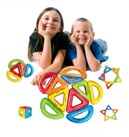 Joc de constructie magnetic-10 piese [2]