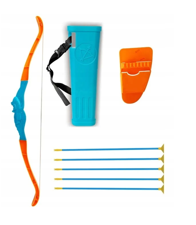 Joc de indemanare arc cu sageti si suport,plastic, 60 cm [2]
