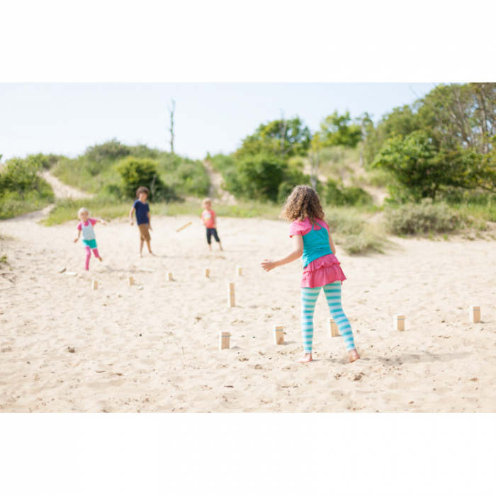 Joc de Îndemânare "Kubb Gigant", Lemn, +8 Ani [3]