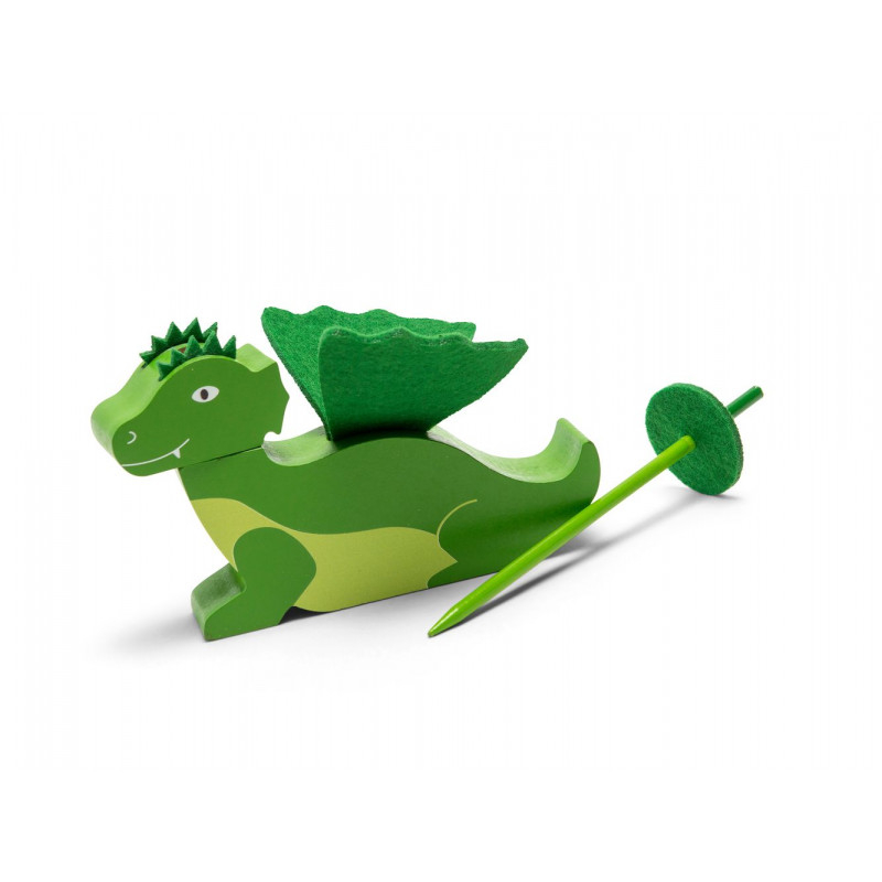Joc de indemanare Trunul Dragonilor cu forme, lemn,+6 ani [4]