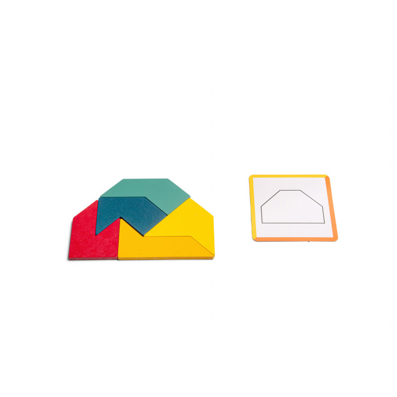 Joc de logica Pointy Puzzle cu cutie metalica de depozitare,+8 ani [5]