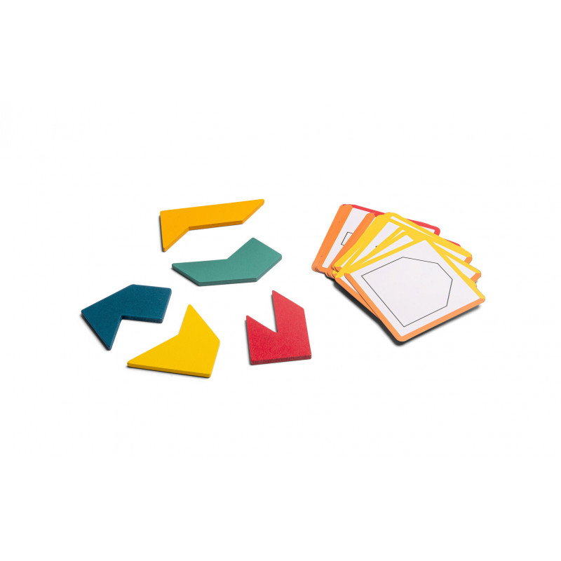 Joc de logica Pointy Puzzle cu cutie metalica de depozitare,+8 ani [2]