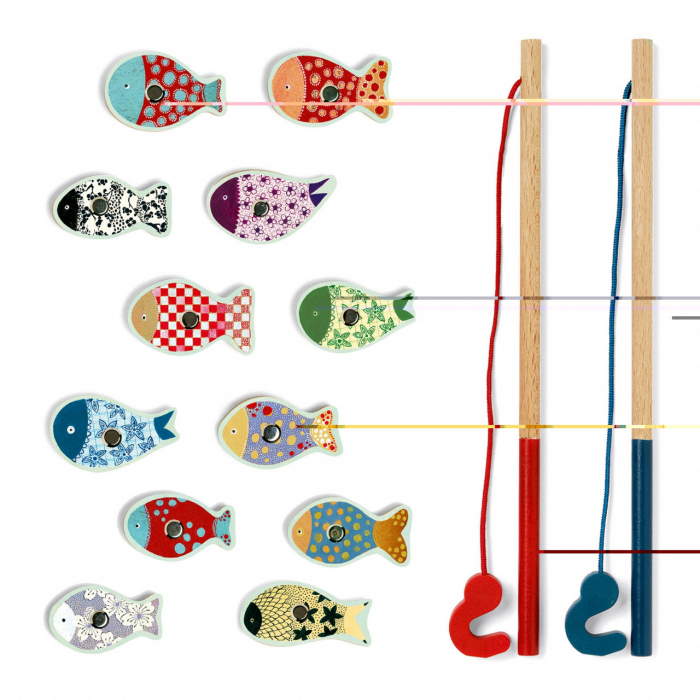 Joc de Pescuit Magnetic Pești Djeco  [2]