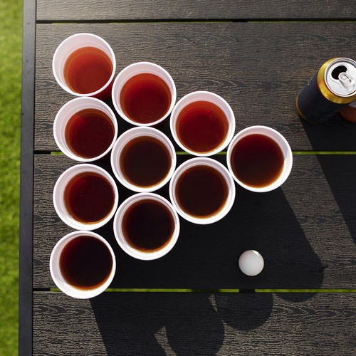 Joc de petrecere Beer Pong cu 50 de pahare si 3 mingiute [6]