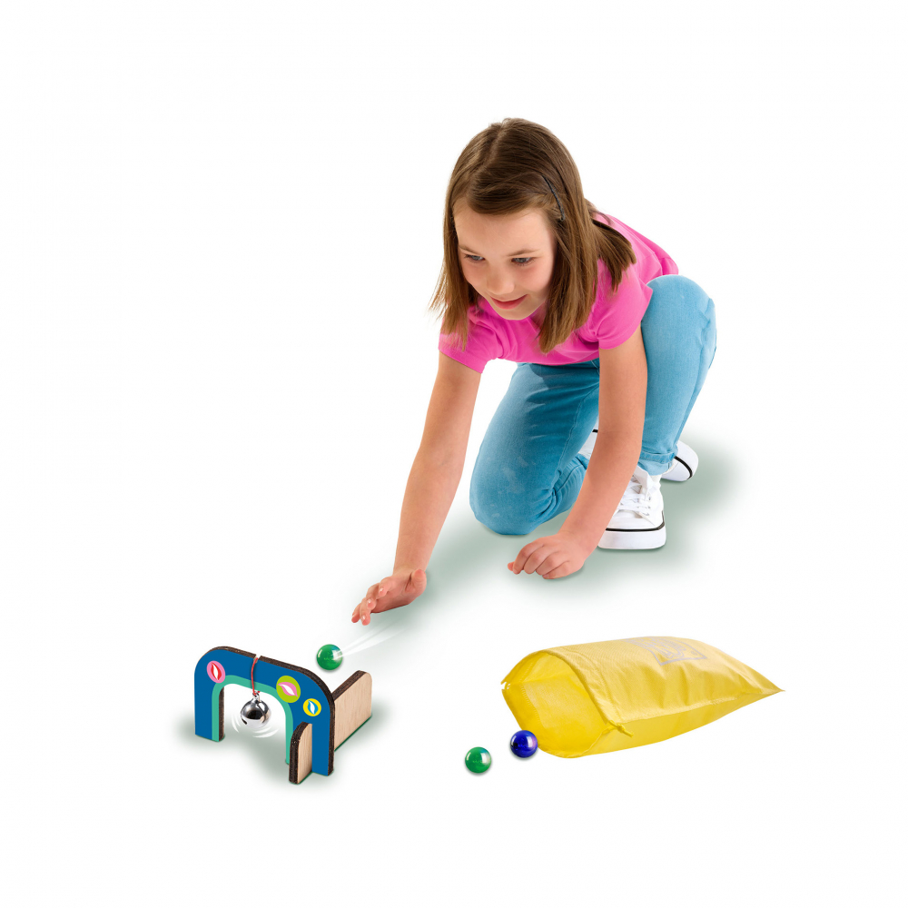 Joc de petrecere copii - Minigolf din lemn cu accesorii incluse [4]