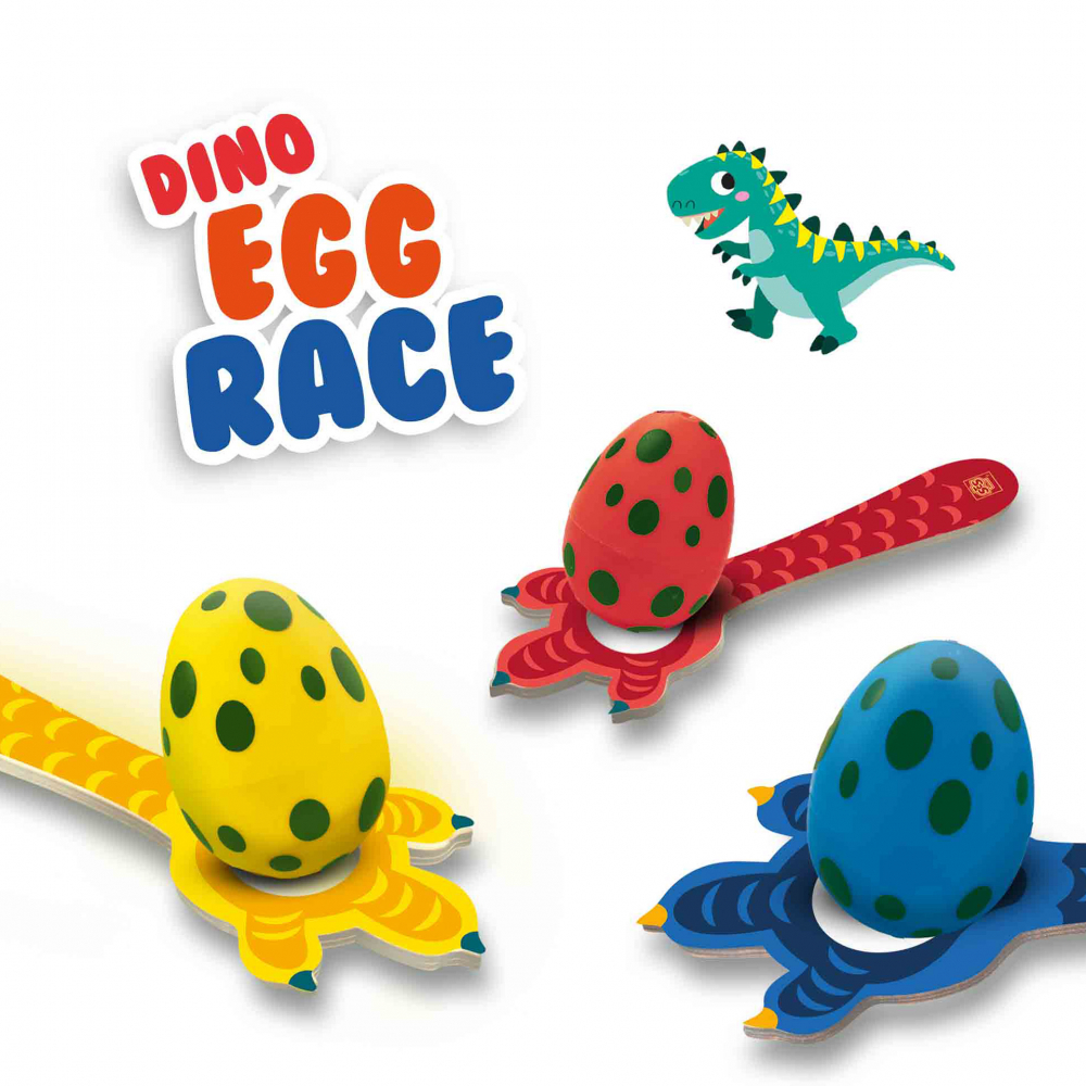 Joc de petrecere - Cursa cu oua de dinozauri si geanta depozitare [3]