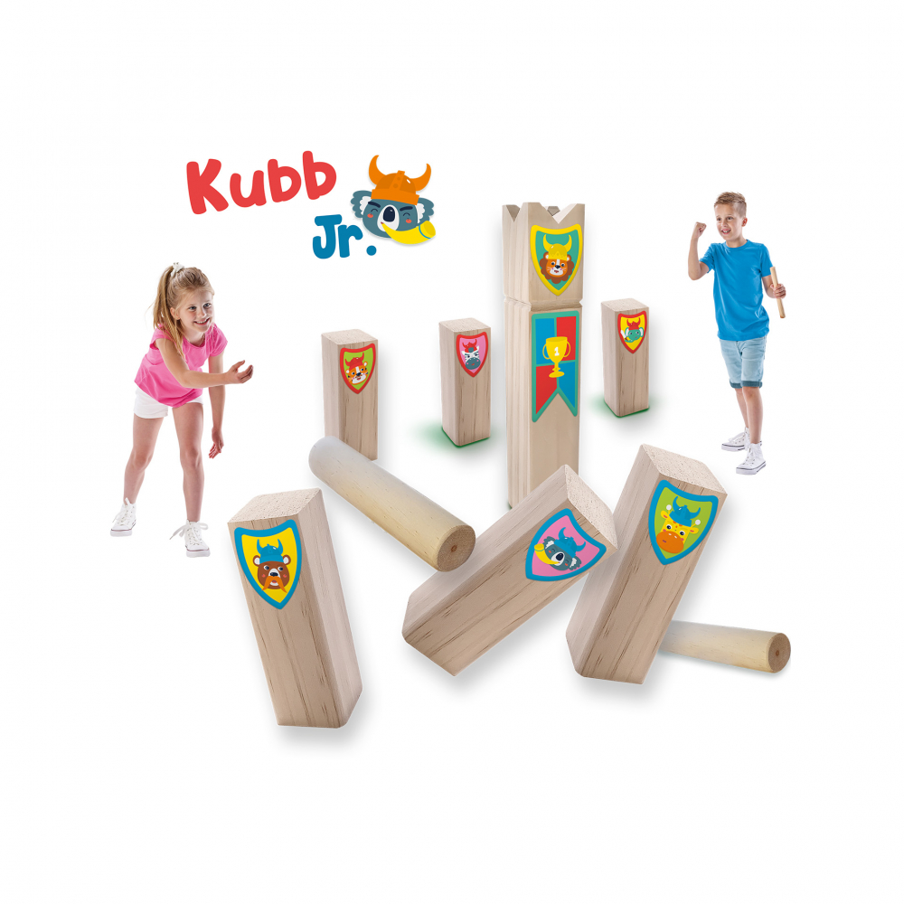 Joc de petrecere - Kubb Jr., lemn, +6 ani [4]