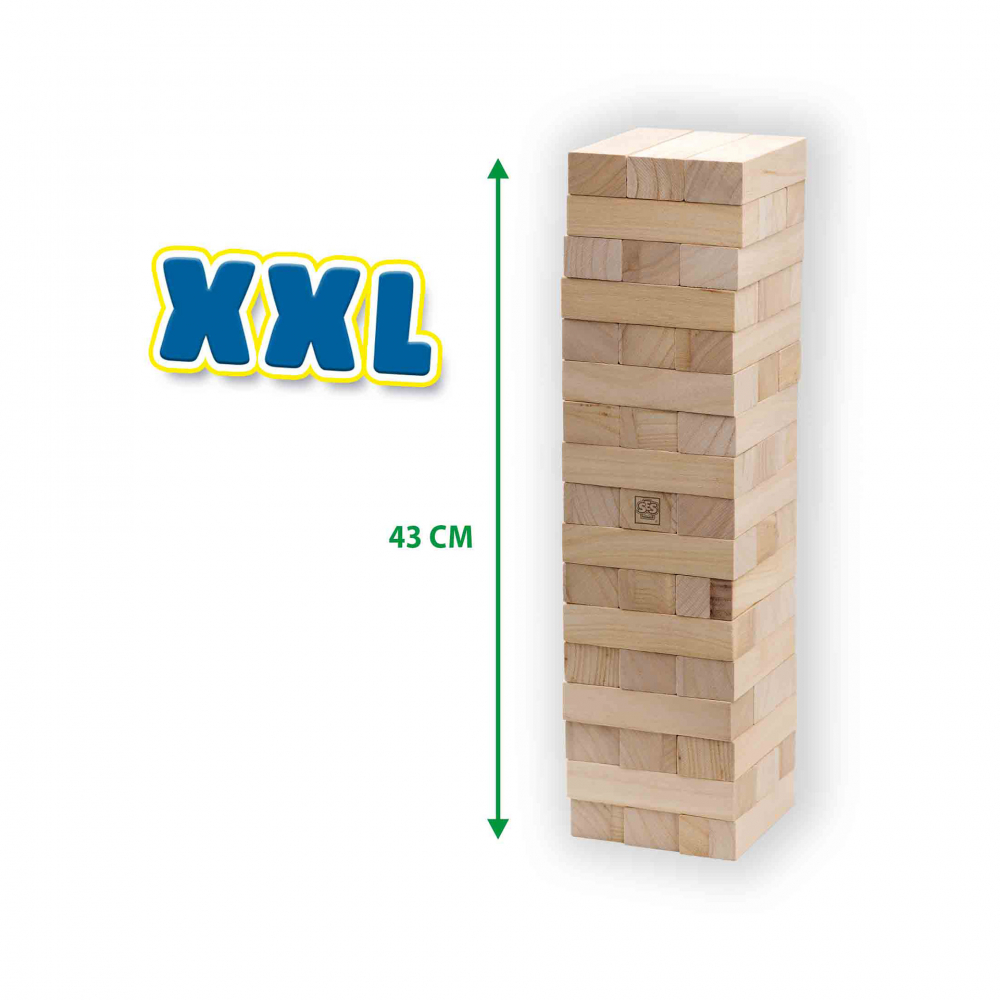 Joc de petrecere - Turn de echilibru XXL cu 51 blocuri din lemn [5]