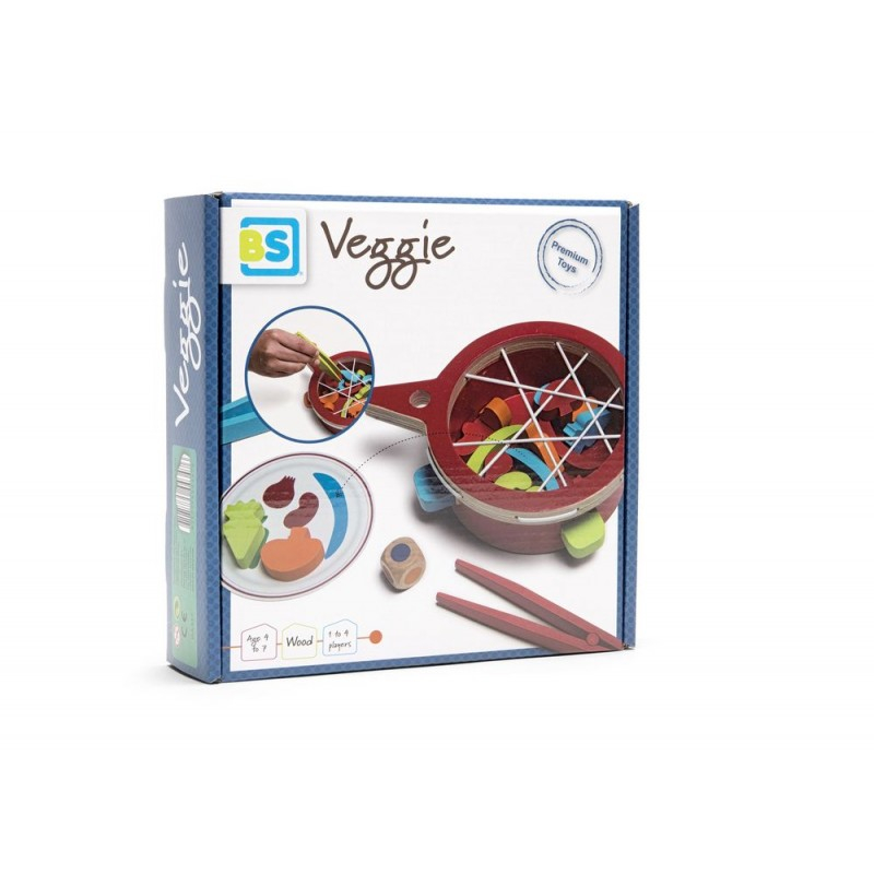 Joc de precizie cu legume Veggie din lemn,+4 ani [6]