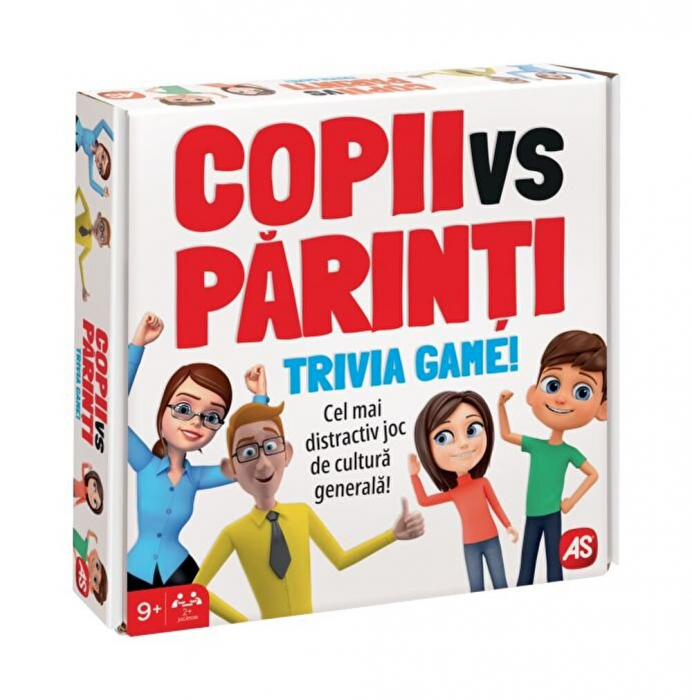 Joc de societate Copii vs Parintii Trivia Game,+9 ani