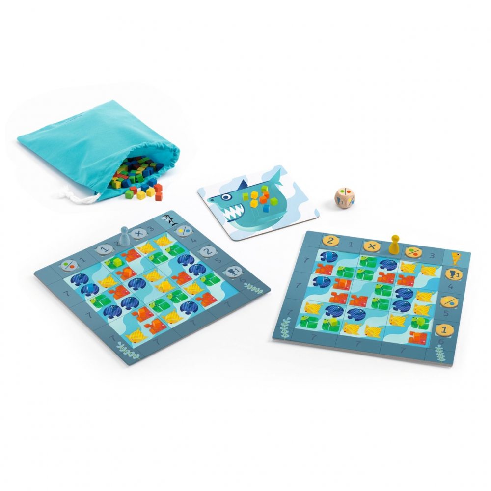Joc de societate Fish'n shark, Djeco [2]