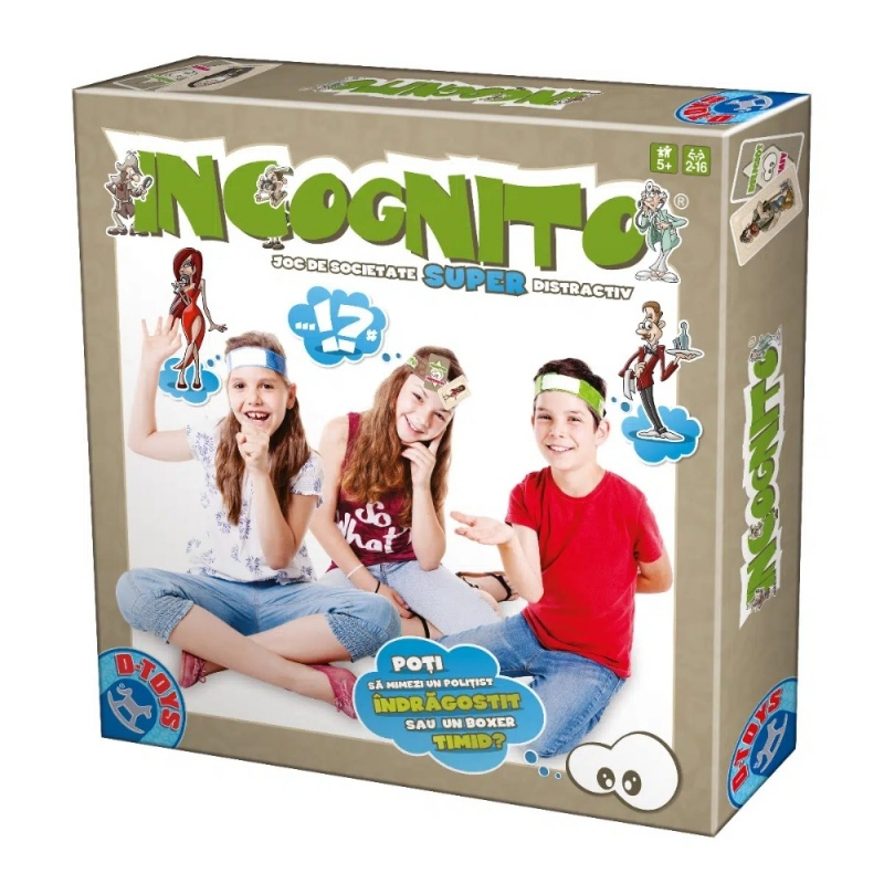 Joc de societate Incognito ,2-15 jucatori, +5 ani