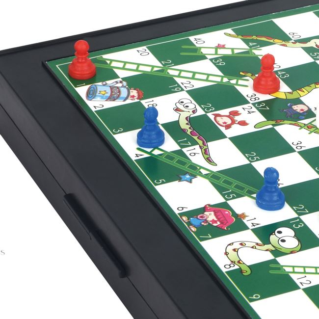 Joc de societate magnetic-Mini Scara cu serpi [3]