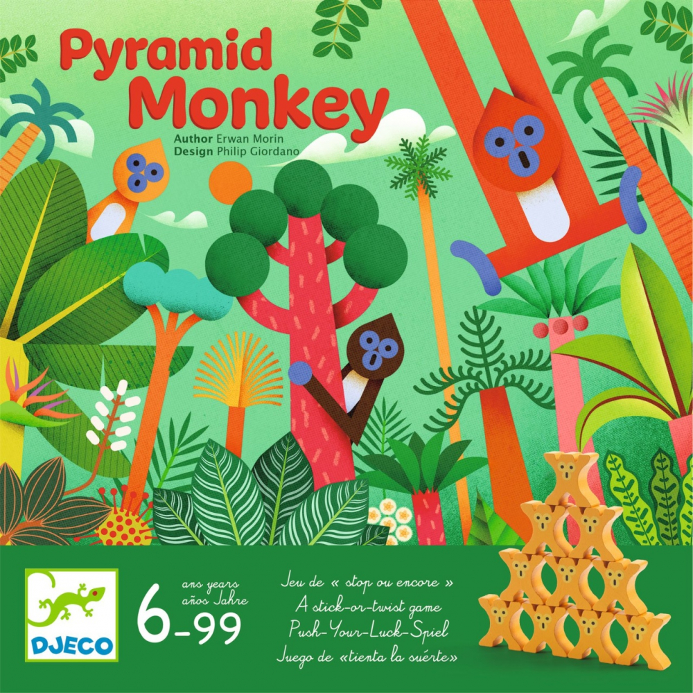 Joc de societate Pyramid Monkey, Djeco [2]