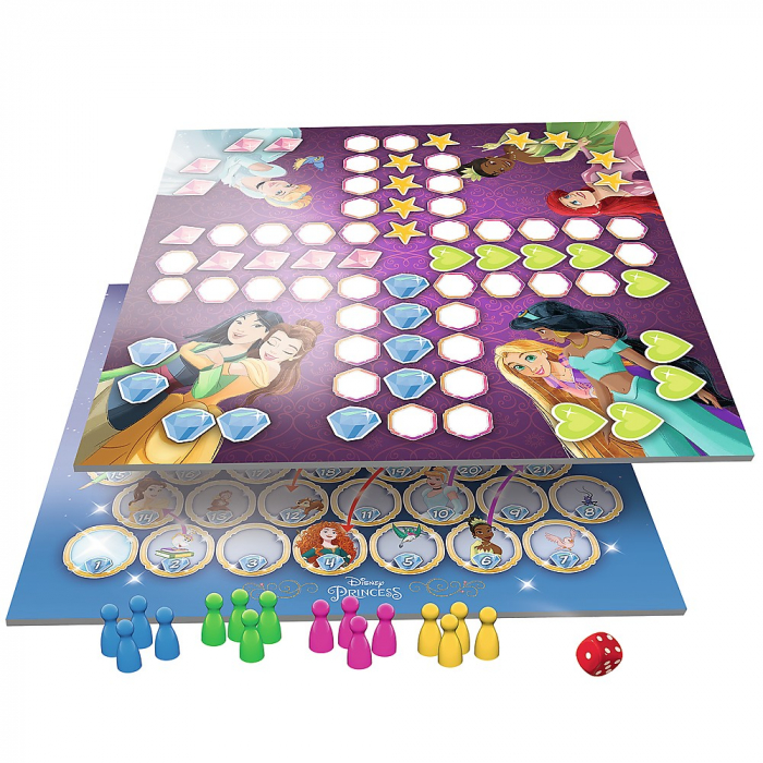 Joc Disney Princess 2in1 Ludo și Șerpișori Scări  [2]