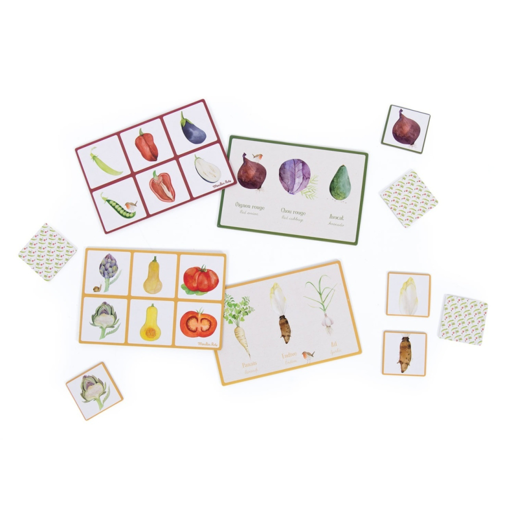 Joc educativ 2 in 1 pentru copii, Moulin Roty [2]