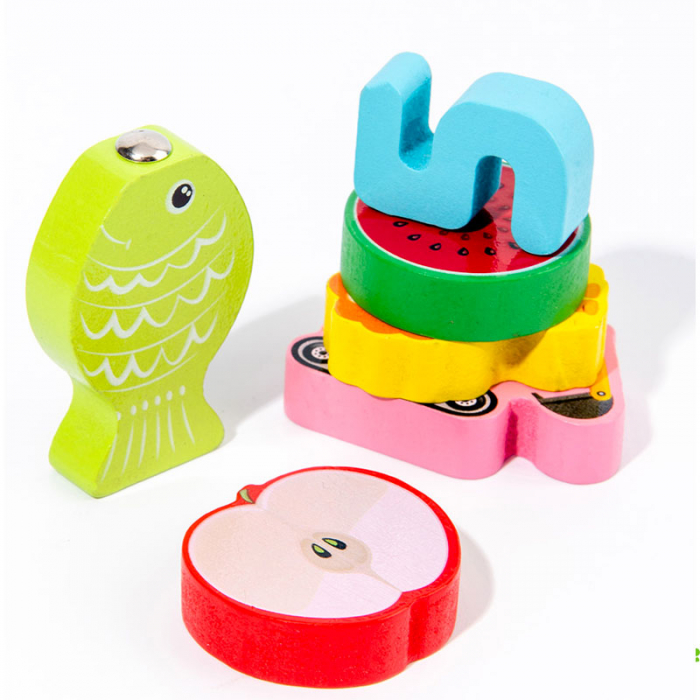 Joc Educativ 5 in 1 Incastru Numere [4]