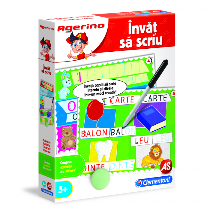 Joc Educativ Agerino Invat Sa Scriu