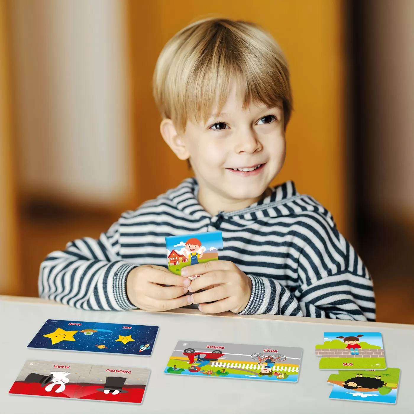 Joc educativ cu carduri tip puzzle- Jocul opozitiilor [3]