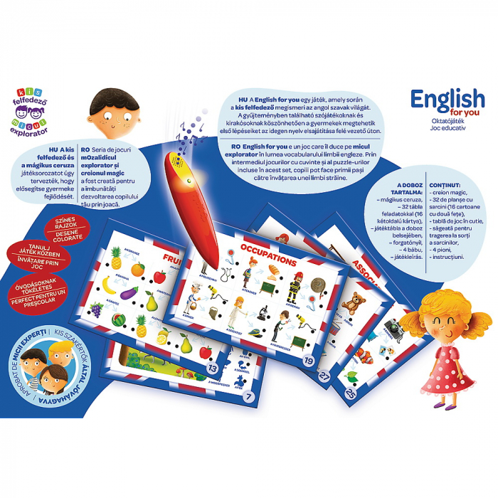 Joc Educativ Engleză pentru Tine cu Creion Magic  [3]