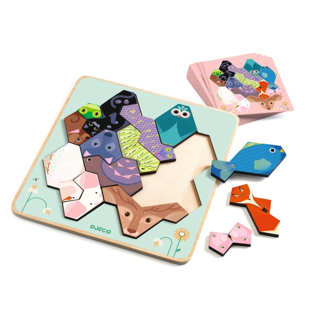 Joc Educativ Geometrie și Animale, Djeco [2]