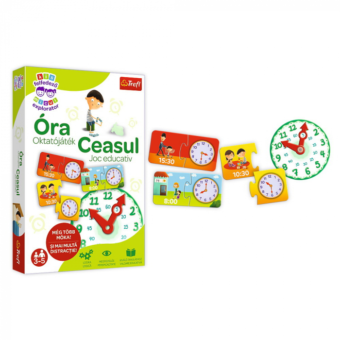 Joc Educativ Învață Ceasul Micului Explorator  [9]