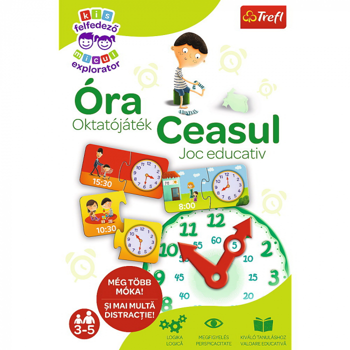 Joc Educativ Învață Ceasul Micului Explorator  [10]