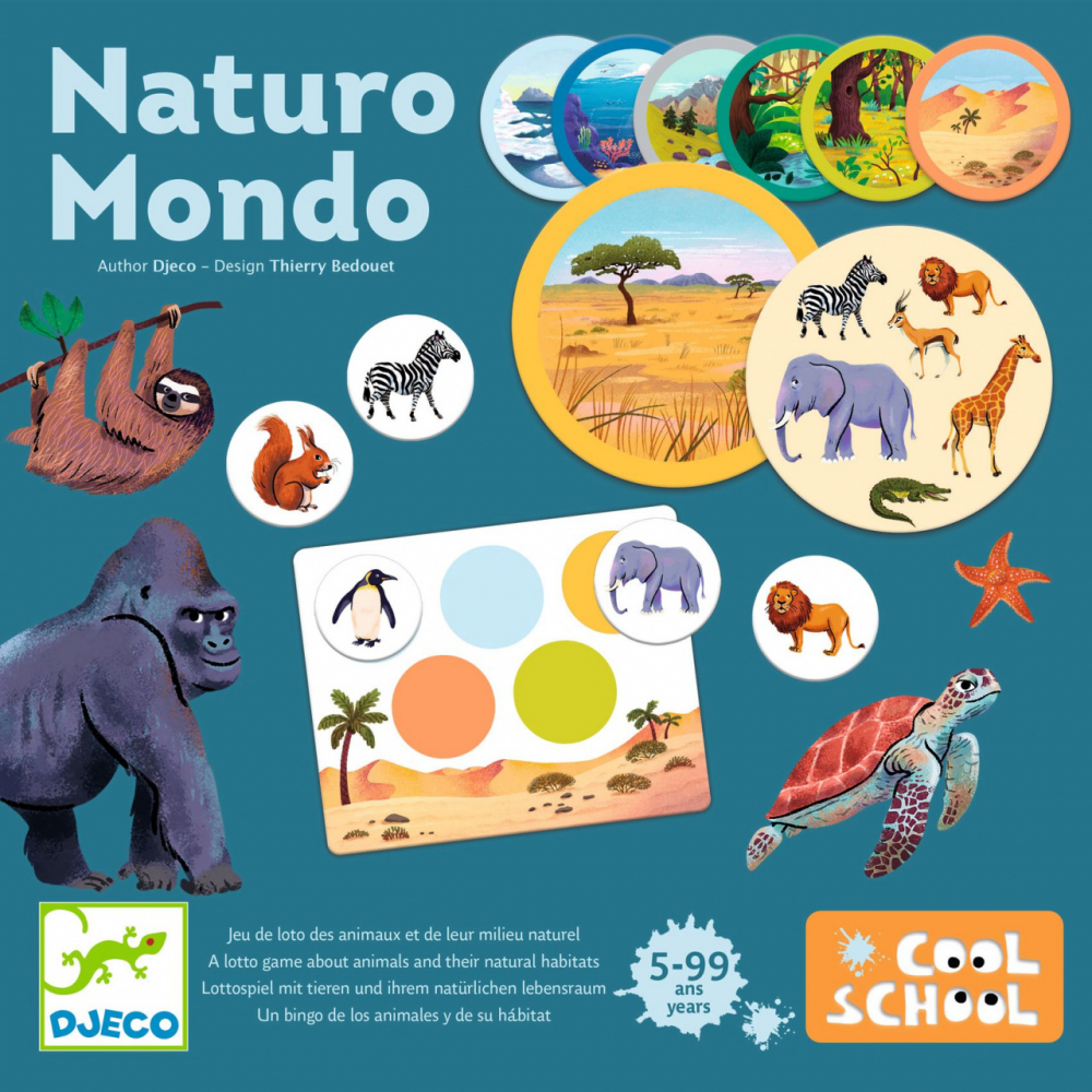 Joc educativ Naturo Mondo, Djeco [3]