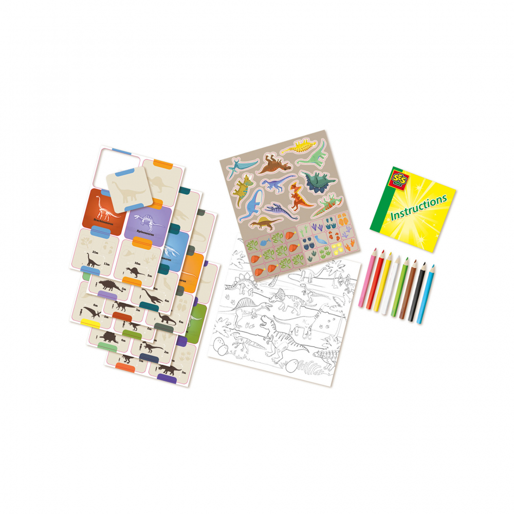 Joc educativ pentru copii - Invat Dinozaurii, 3-6 ani [2]