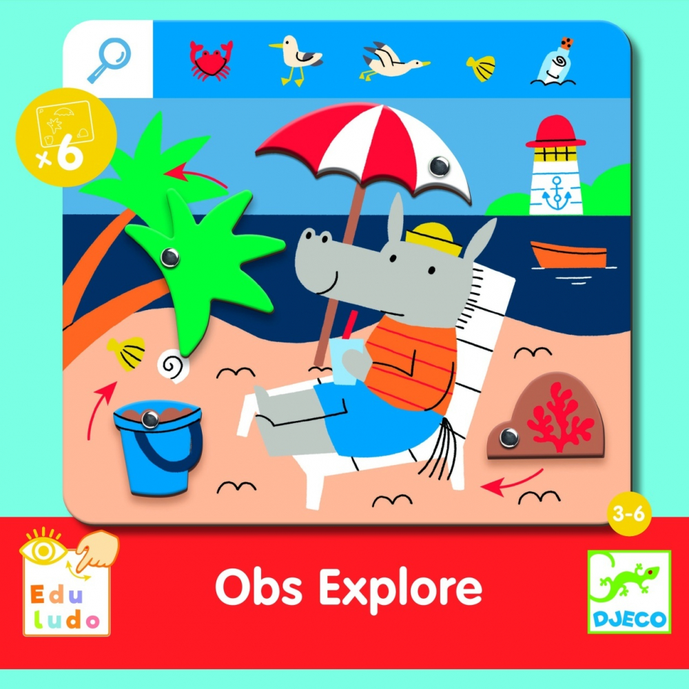 Joc Eduludo Obs Explore, Djeco [3]