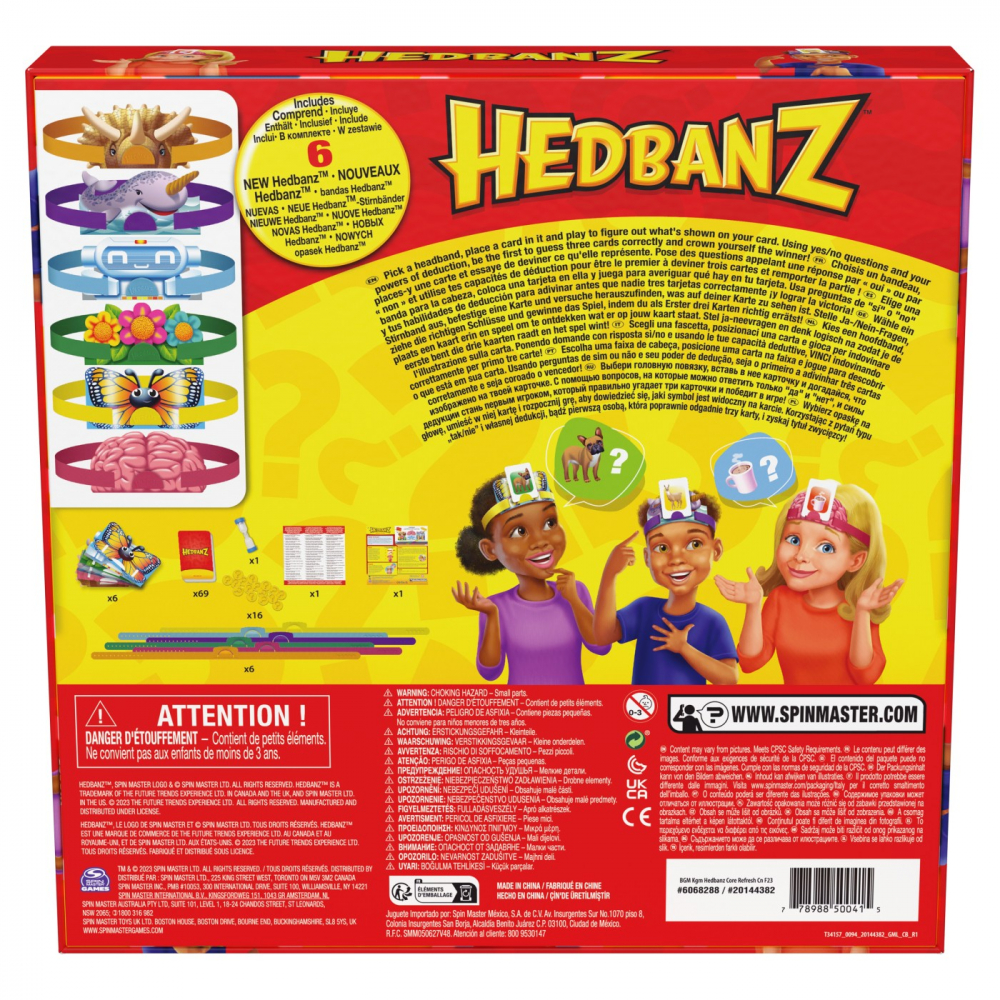 Joc de societate  Hedbanz pentru familie,+6 ani [4]