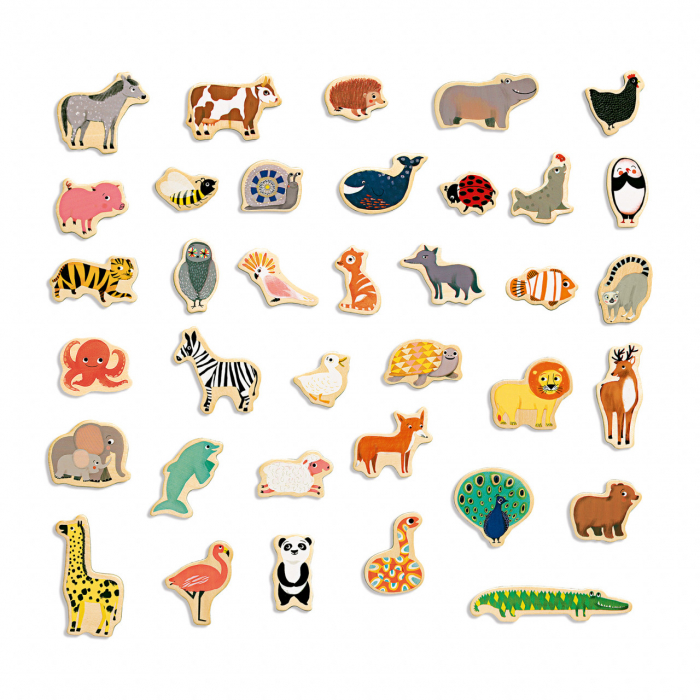 Joc Magnetic cu Animale Djeco [5]