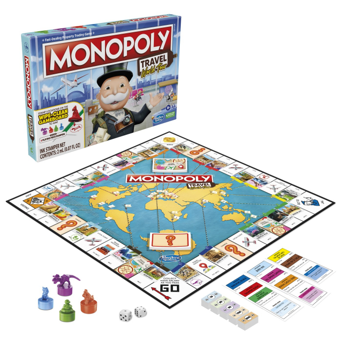 Joc Monopoly - Călătorește în Jurul Lumii  [6]