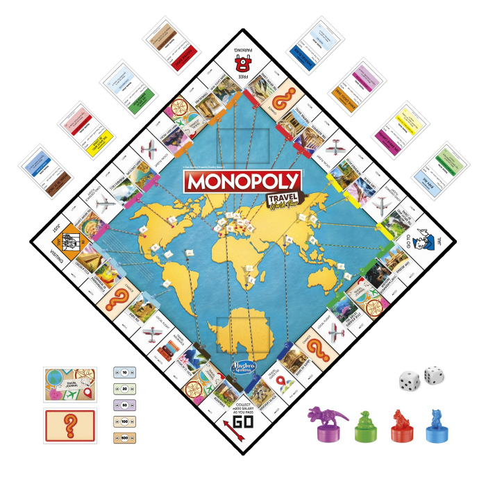 Joc Monopoly - Călătorește în Jurul Lumii  [2]