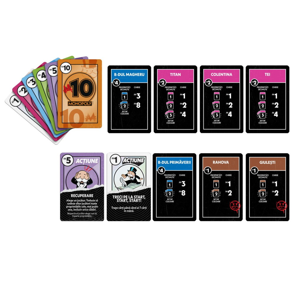 JOC MONOPOLY DEAL NO MERCY IN LIMBA ROMANA [3]