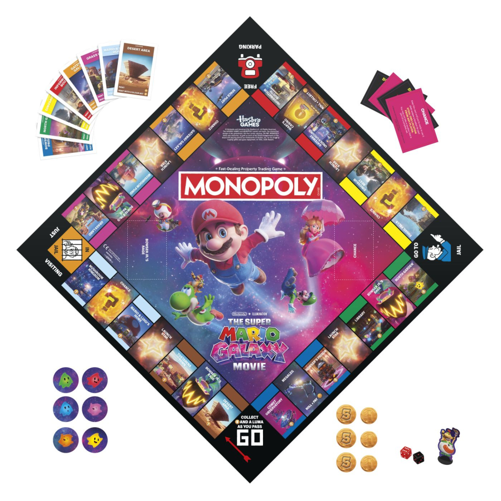 JOC MONOPOLY SUPER MARIO GALAXY IN LIMBA ENGLEZA [4]
