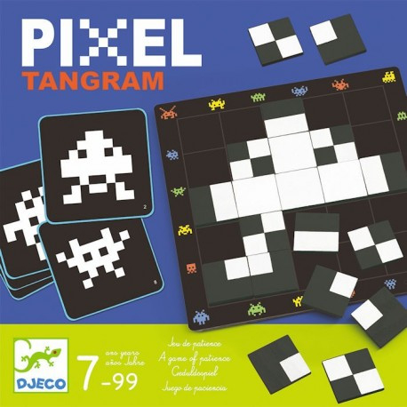 Joc Pixel Tangram Djeco