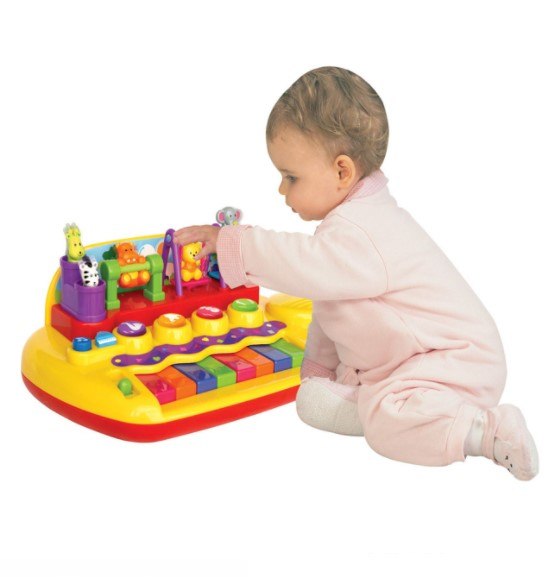 Joc Pop Up cu mini figurine animale si pian [2]