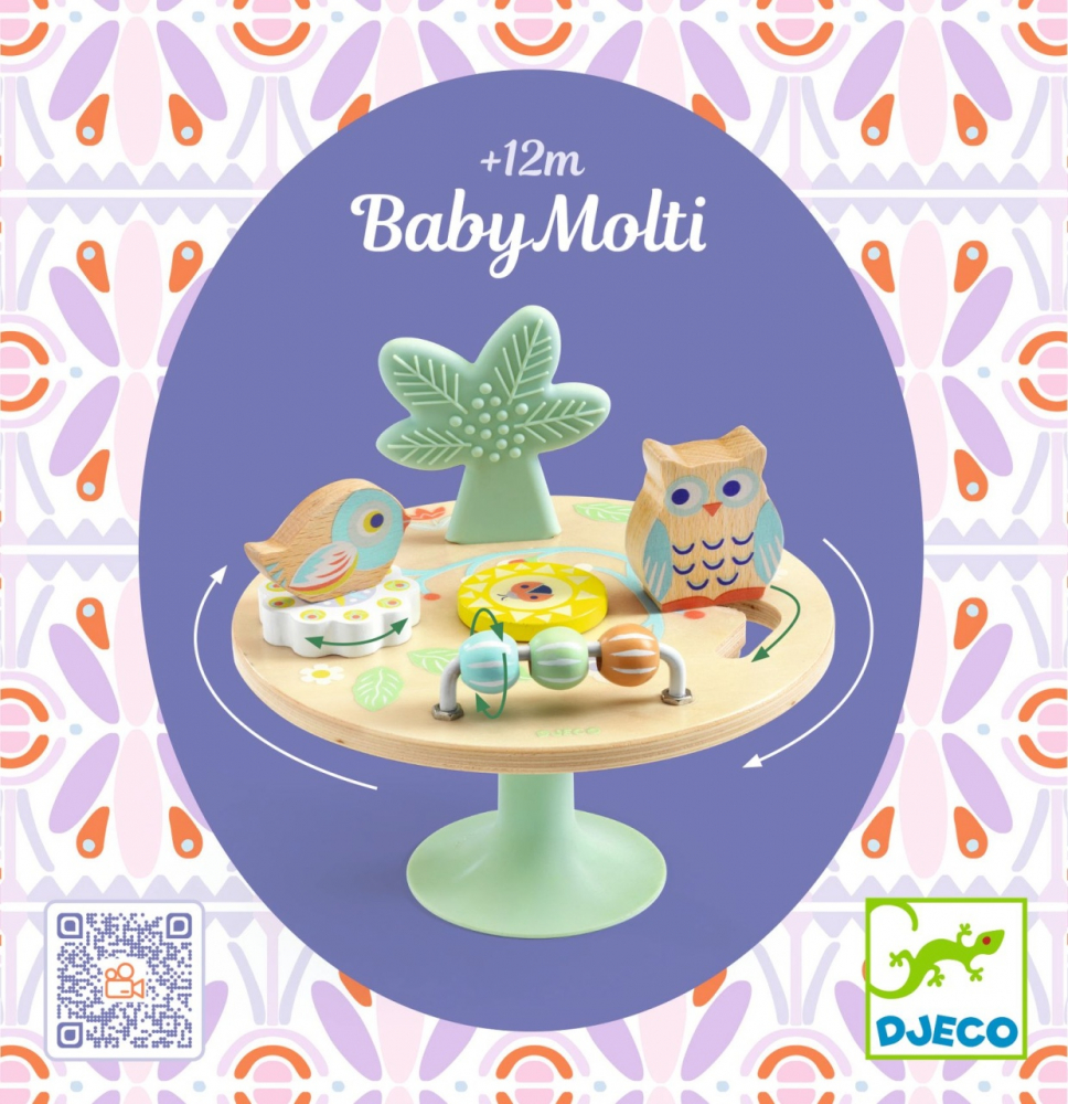 Jucarie bebe Mini centru de activitati BabyMolti, Djeco [2]