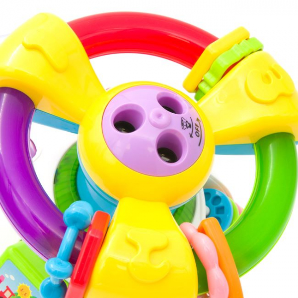 Jucărie Centru de Activități - Proiector Luminos, Multicolor [3]