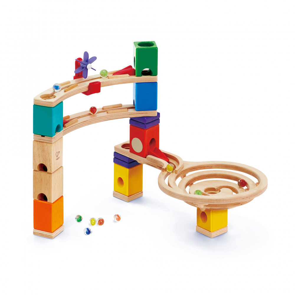 Set de joaca Quadrilla - circuit cu bile - Cursa cu 28 piese si 30 bile (58 piese),+4 ani [2]