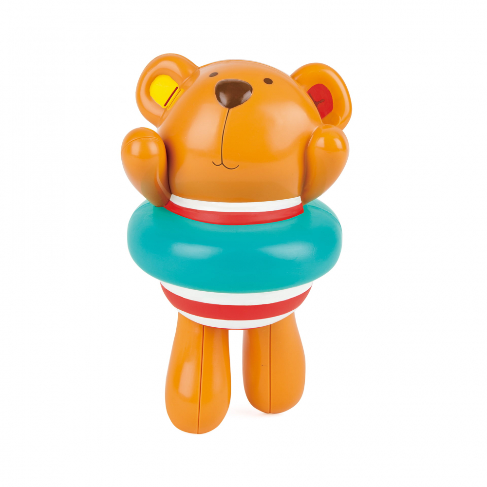 Jucarie de baie - Ursuletul Teddy inotatorul, 16 cm