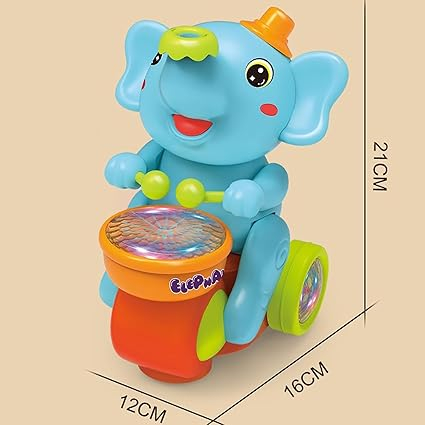 Jucărie Muzicală Elefant pentru Bebeluși [2]