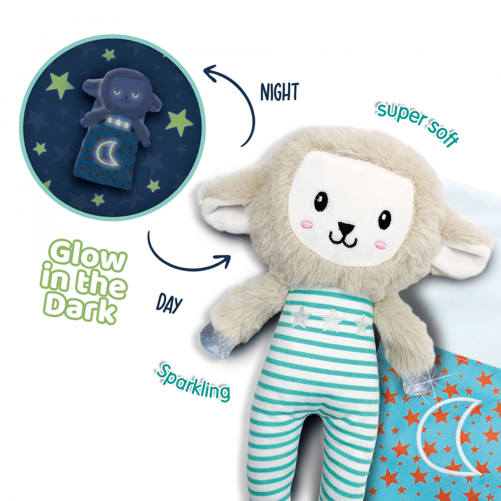 Jucarie senzoriala bebelusi - Oita de plus cu accesorii luminiscente,+ 1 luna [4]